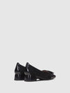 Sapatos com Apliques em Preto